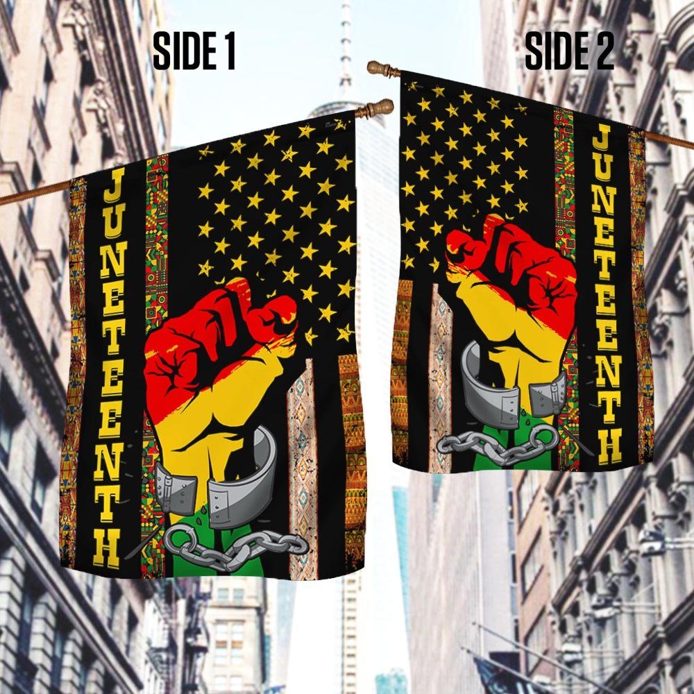 Juneteenth Black African American Flag MLN1406F