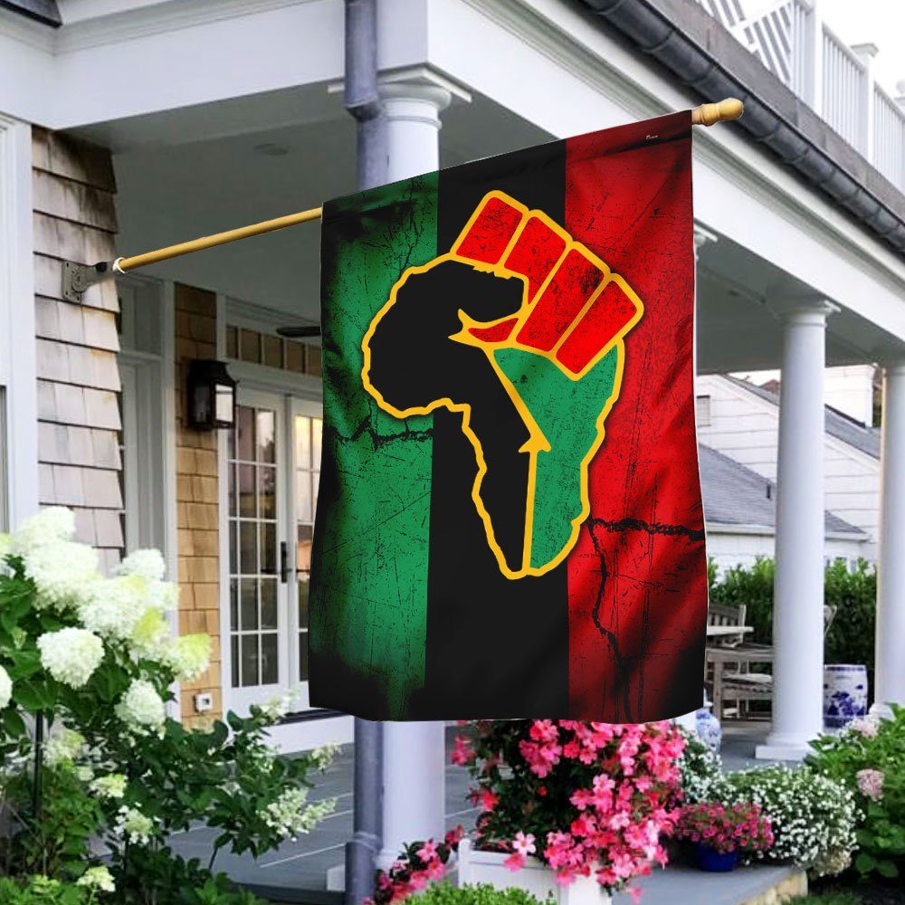 Juneteenth Unapologetically Black Flag