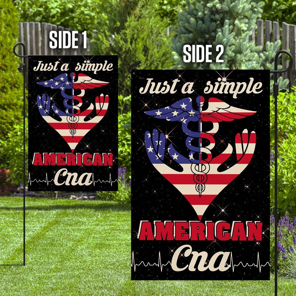 Just A Simple American CNA Flag Just A Simple American CNA Flag