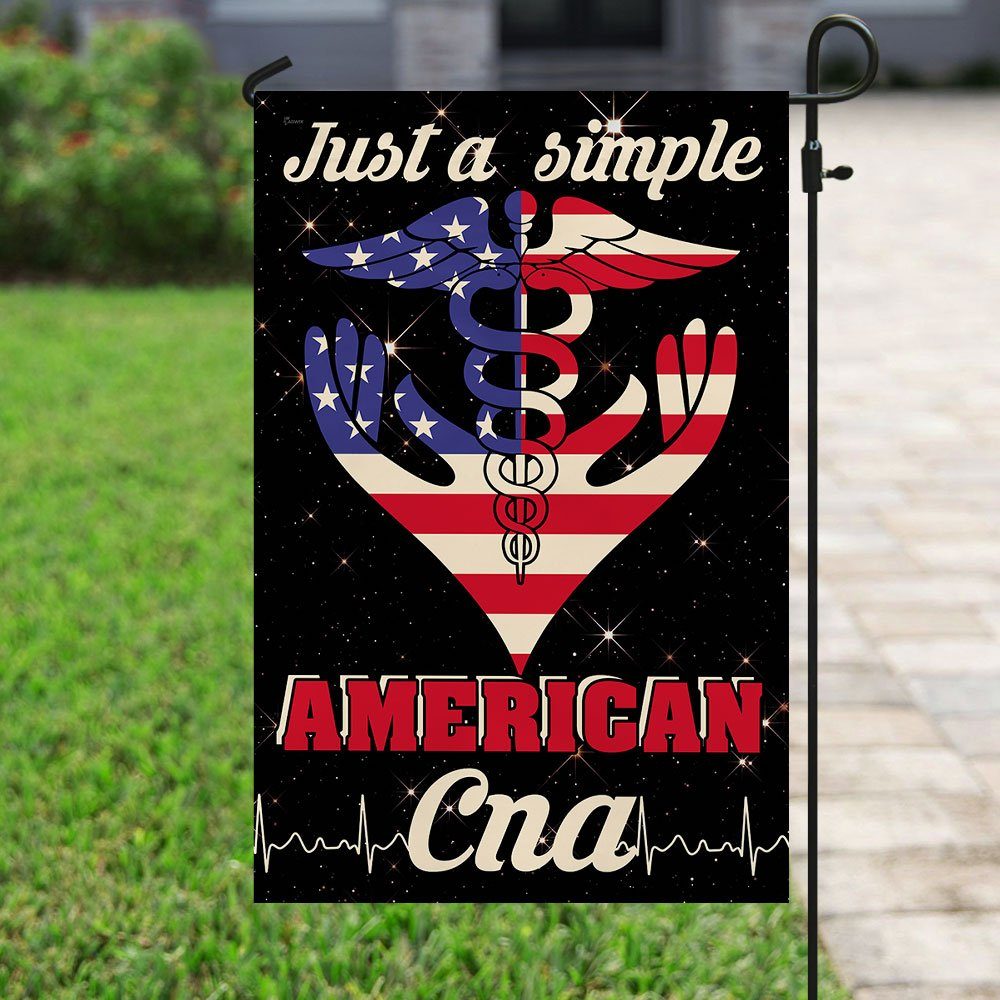 Just A Simple American CNA Flag Just A Simple American CNA Flag