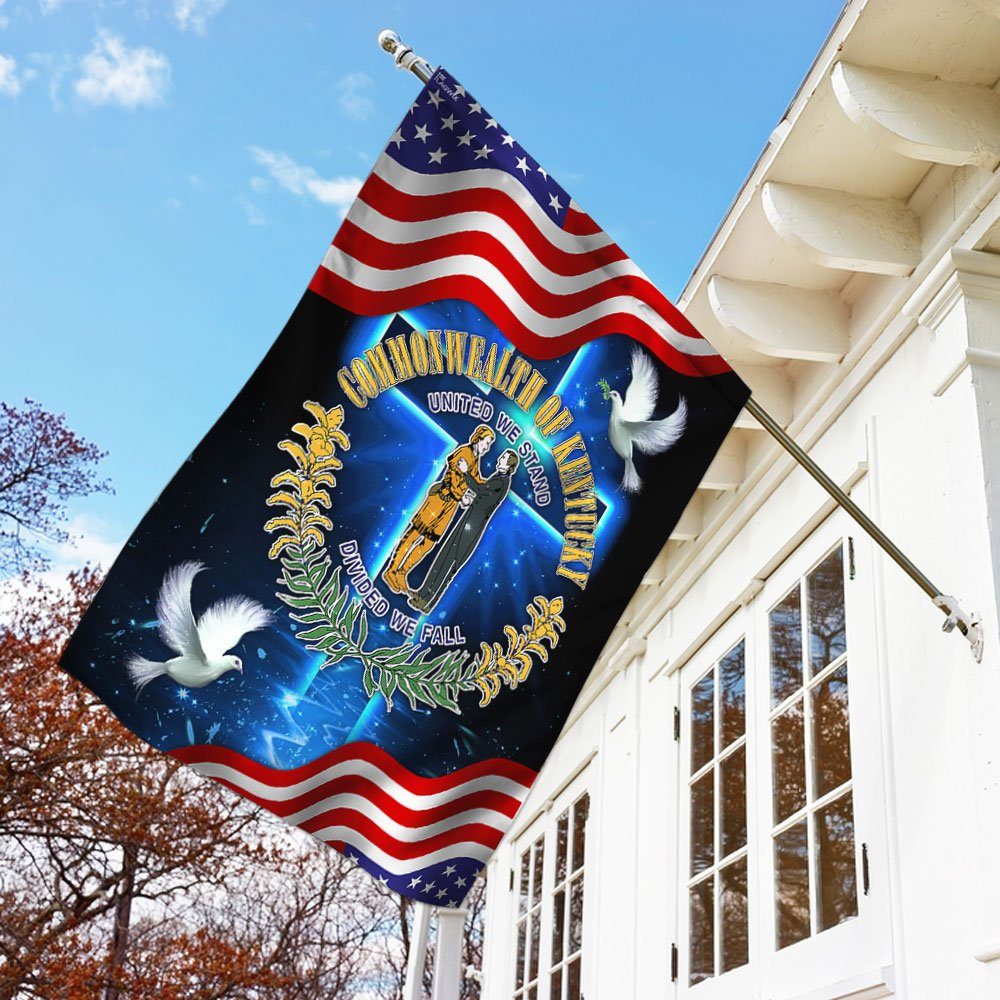 Kentucky Peace In God Flag LHA1573F