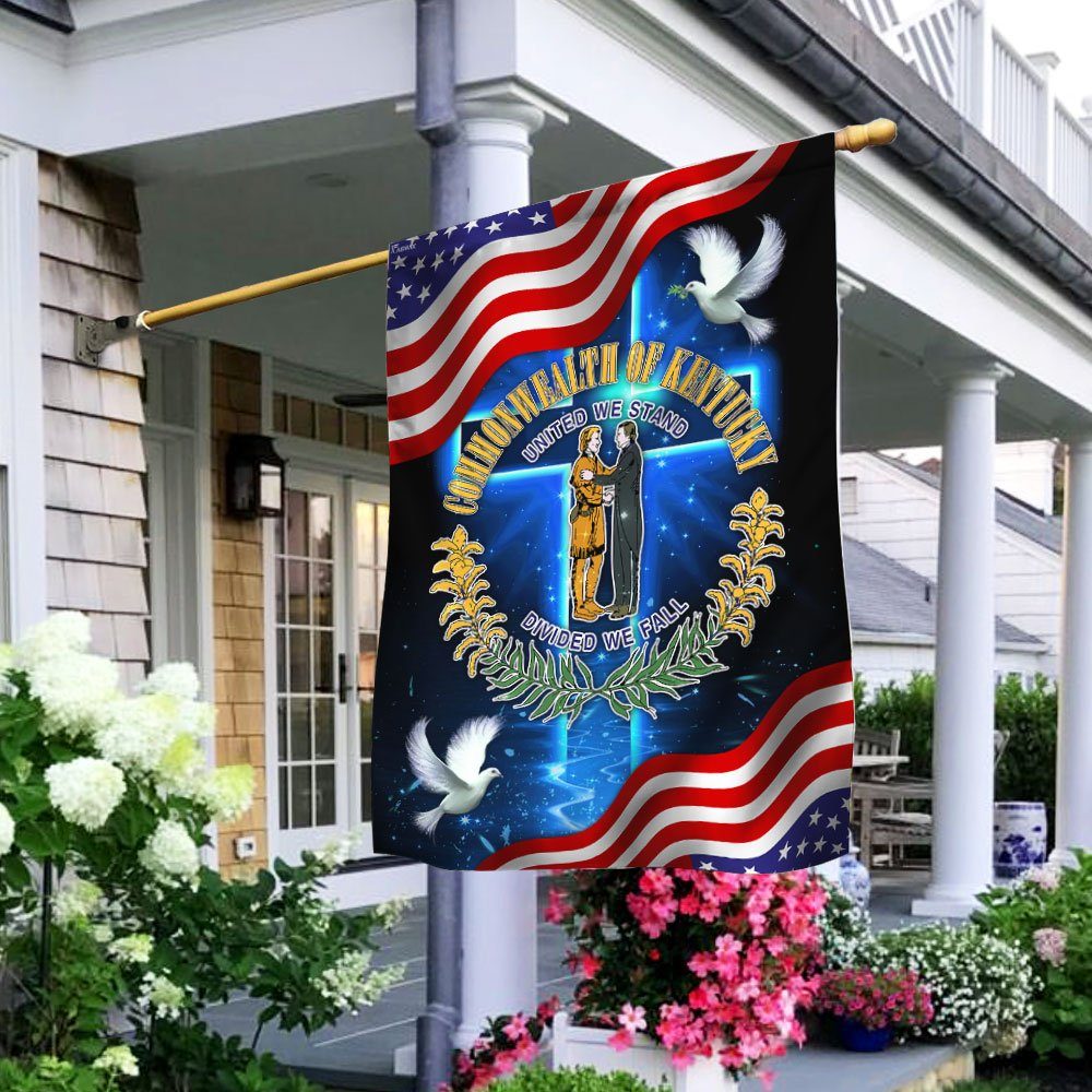 Kentucky Peace In God Flag LHA1573F