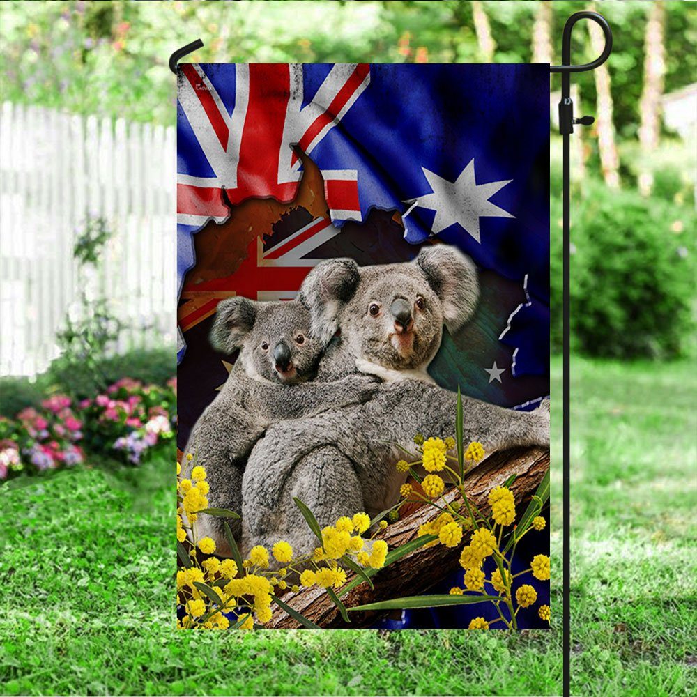 Koala Australia Flag LHA1989F Koala Australia Flag LHA1989F