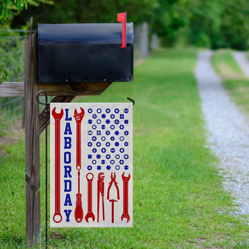 Labor Day Flag Happy Labor Day American Flag MLN451F
