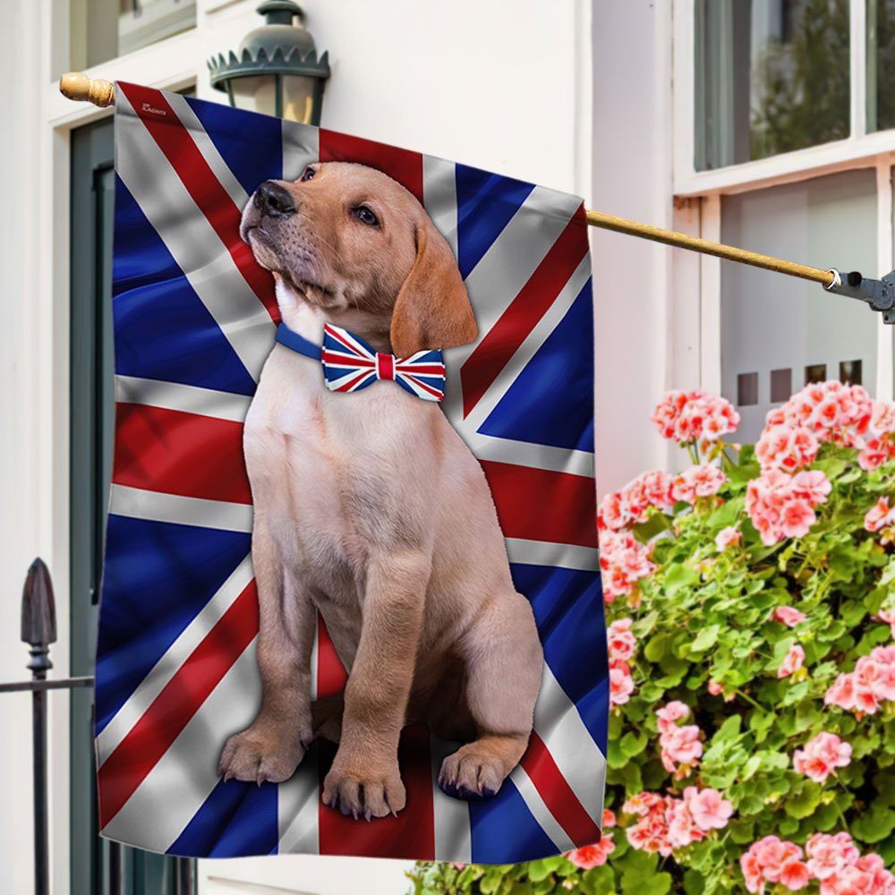Labrador UK Flag Bow Tie MBH167Fv1