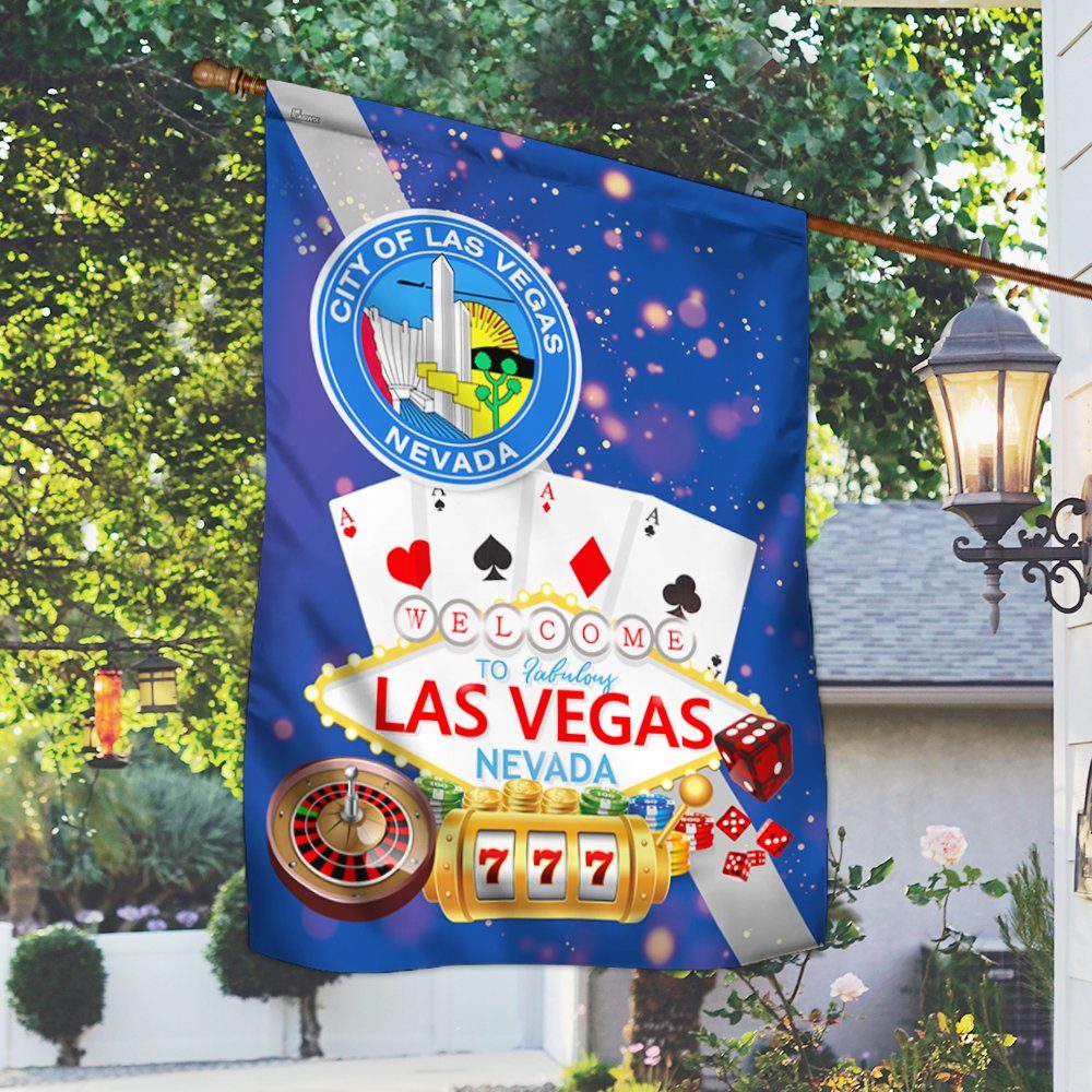 Las Vegas Flag Welcome To Fabulous Las Vegas Nevada LNT374F Las Vegas Flag Welcome To Fabulous Las Vegas Nevada LNT374F