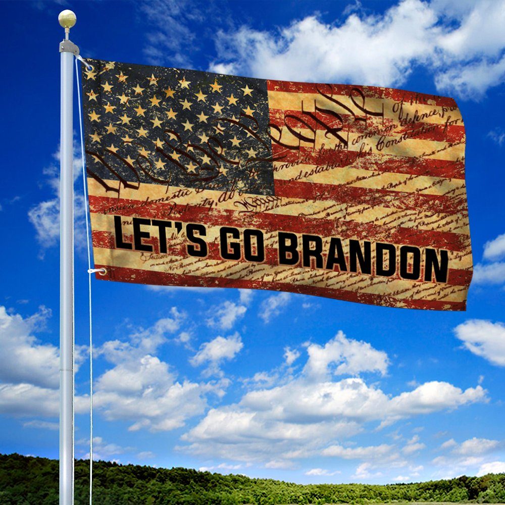 Let’s Go Brandon Grommet Flag BNV396GF