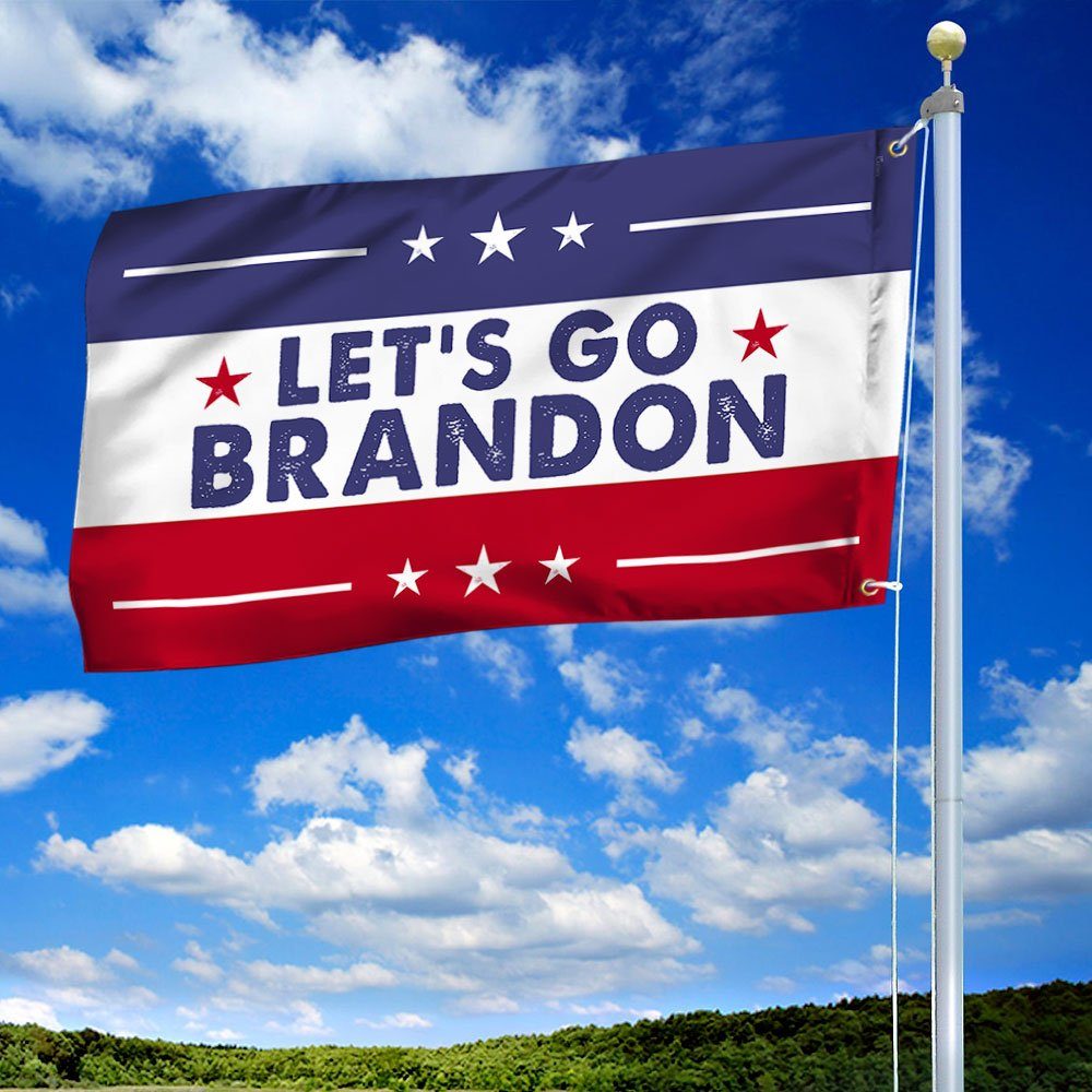 Let’s Go Brandon Grommet Flag MLN64GF
