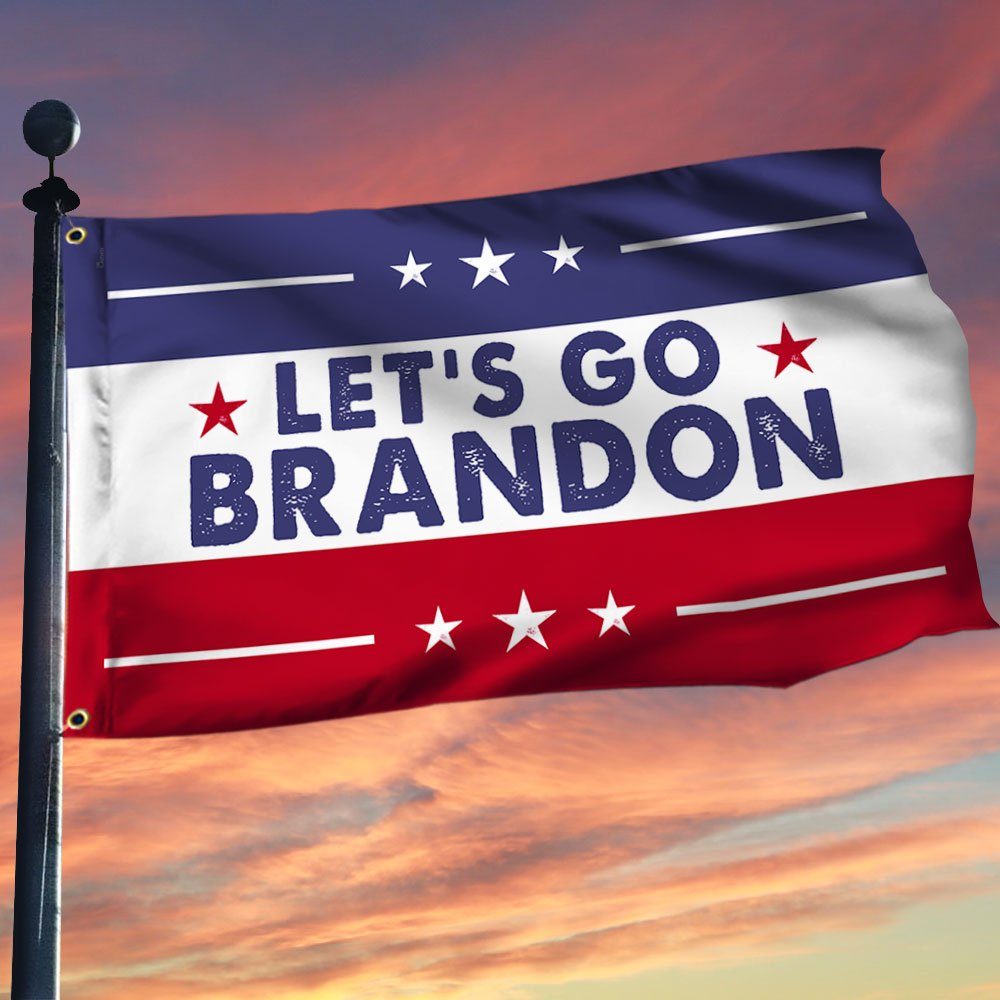 Let's Go Brandon Grommet Flag MLN64GF