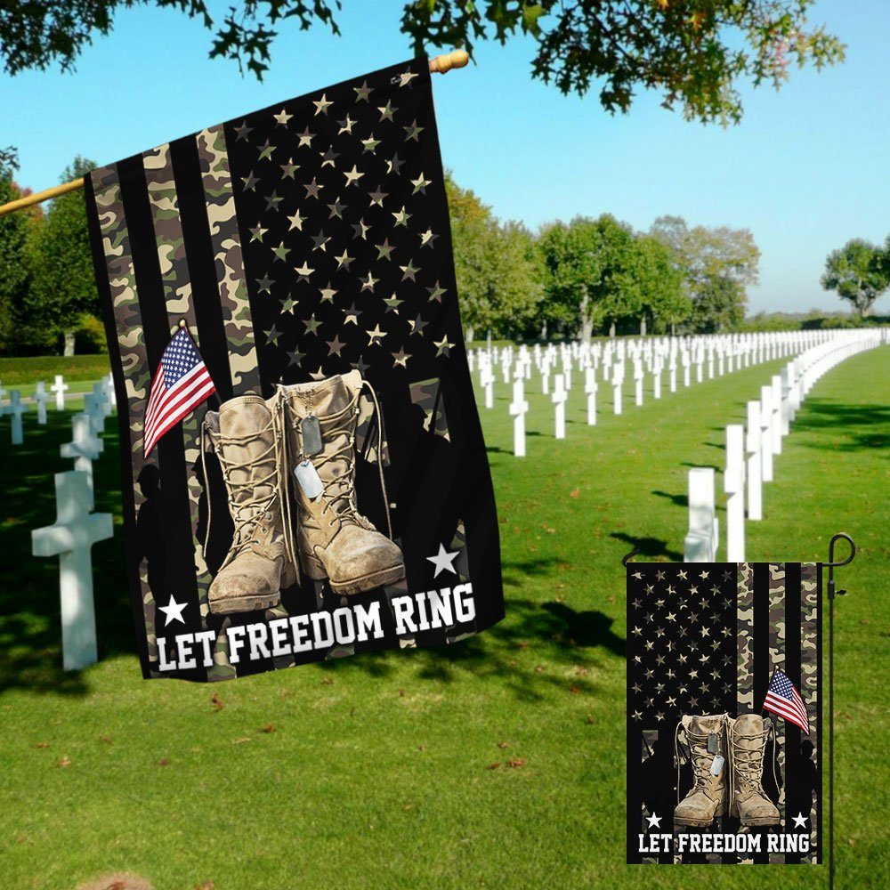 Let Freedom Ring American Flag BNN404F