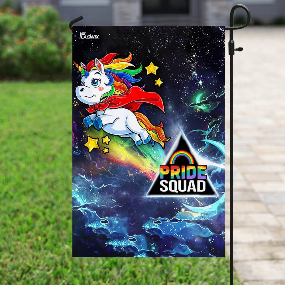 LGBT  Pride Squad Flag