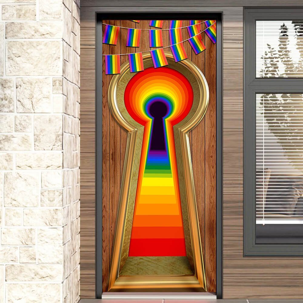 LGBT Door Cover Key Hole NTT126D