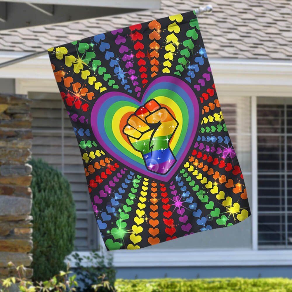 LGBT Flag – Rainbow Hearts Pride NTT60F LGBT Flag – Rainbow Hearts Pride NTT60F