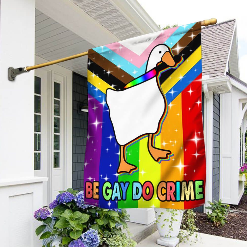 LGBT Flag Be Gay Do Crime NTB71Fv1