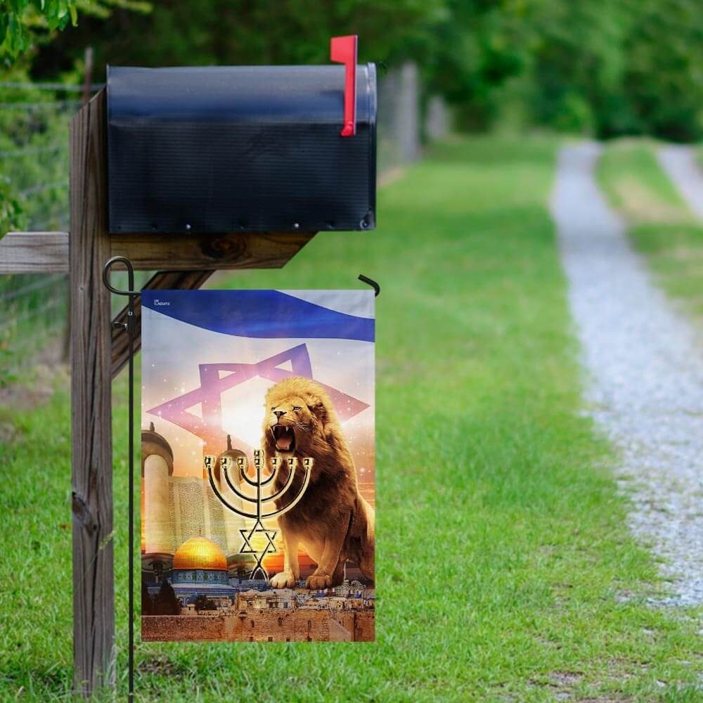 Lion Of Judah. Israel Jerusalem Flag Lion Of Judah. Israel Jerusalem Flag