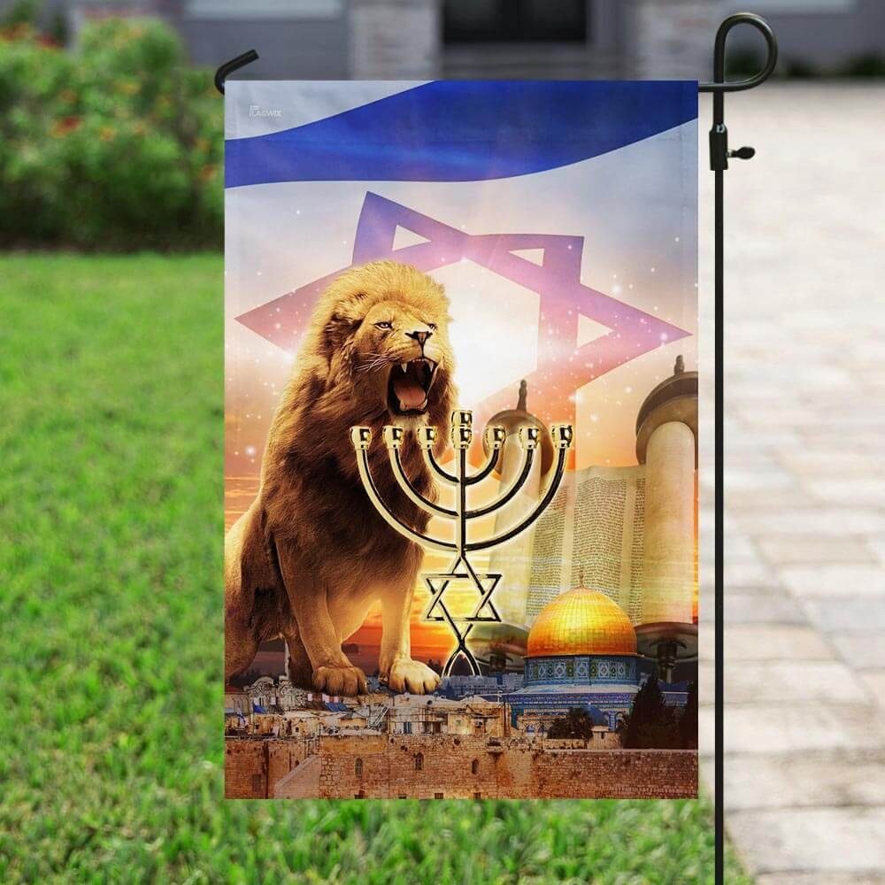 Lion Of Judah. Israel Jerusalem Flag Lion Of Judah. Israel Jerusalem Flag