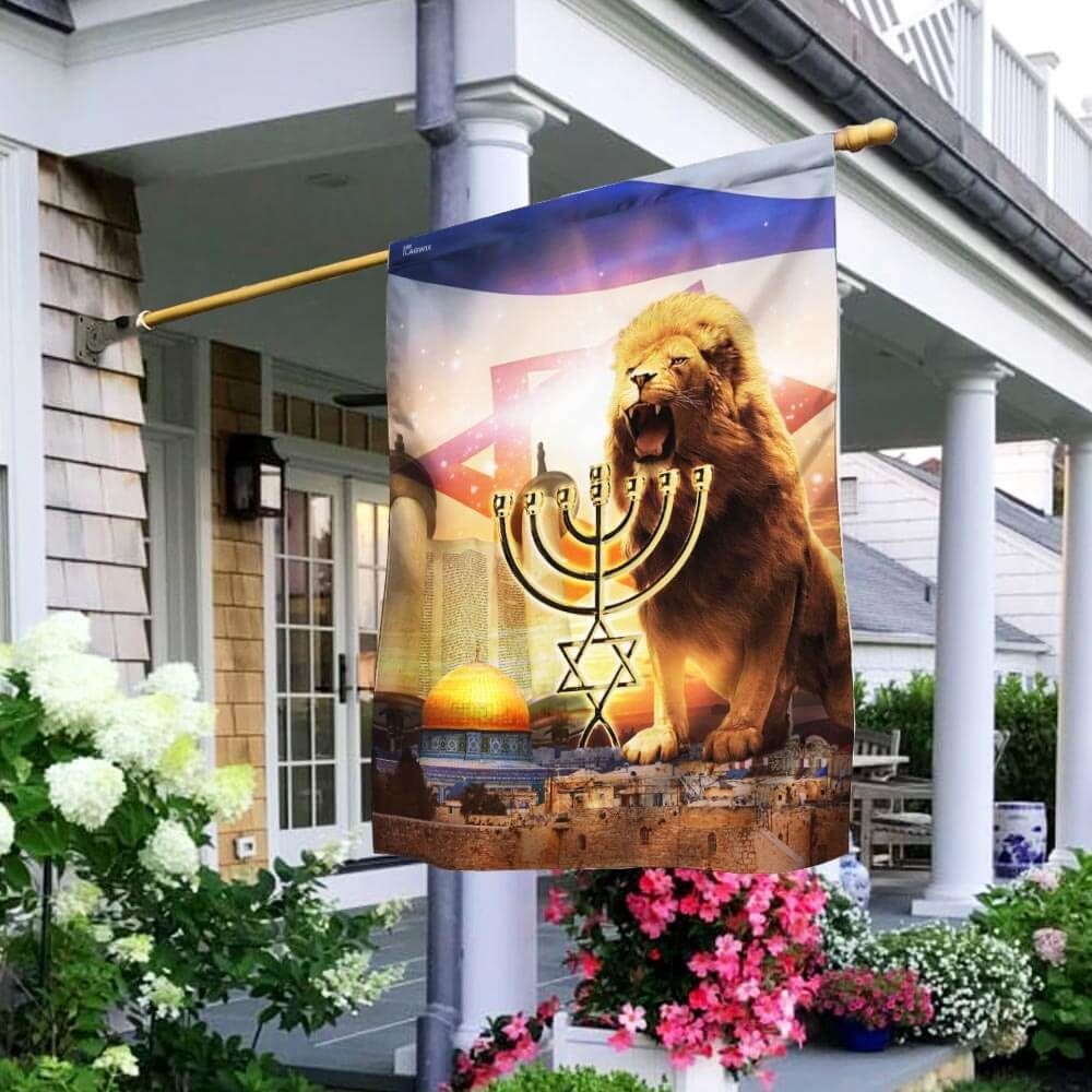 Lion Of Judah. Israel Jerusalem Flag Lion Of Judah. Israel Jerusalem Flag