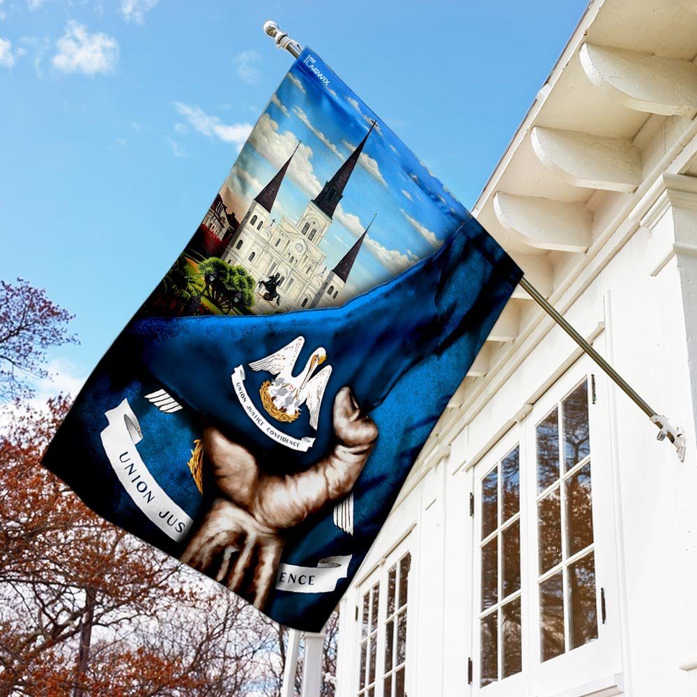 Louisiana Proud Flag