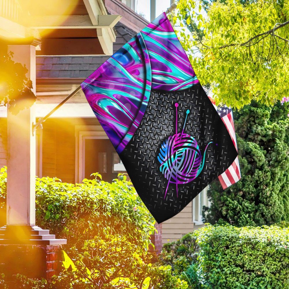 Love Crocheting Flag