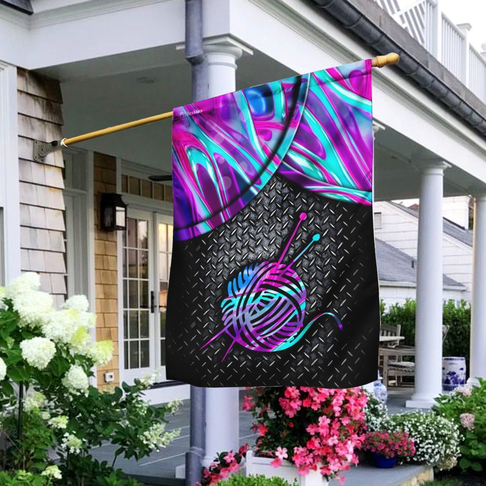 Love Crocheting Flag