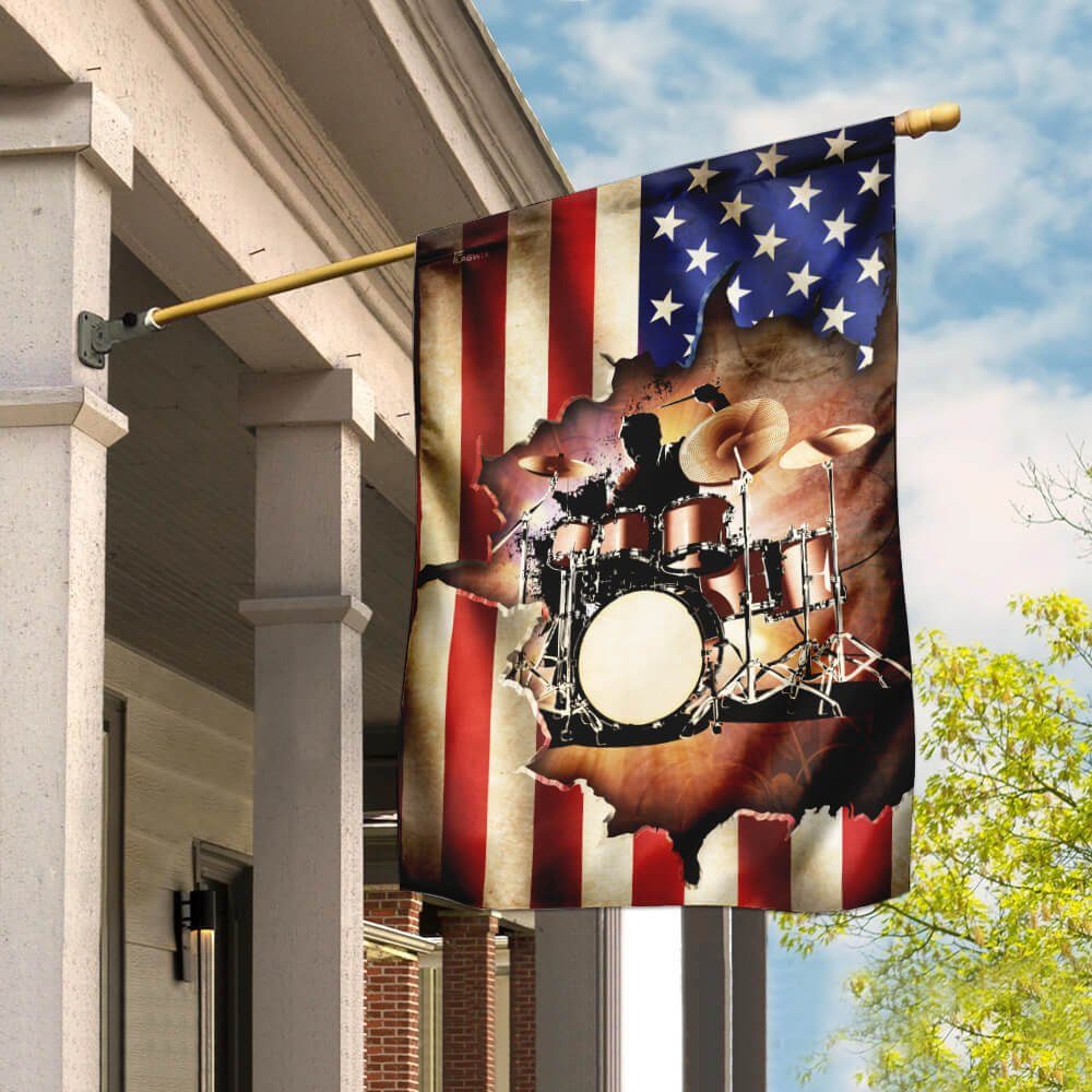 Love Drum Flag