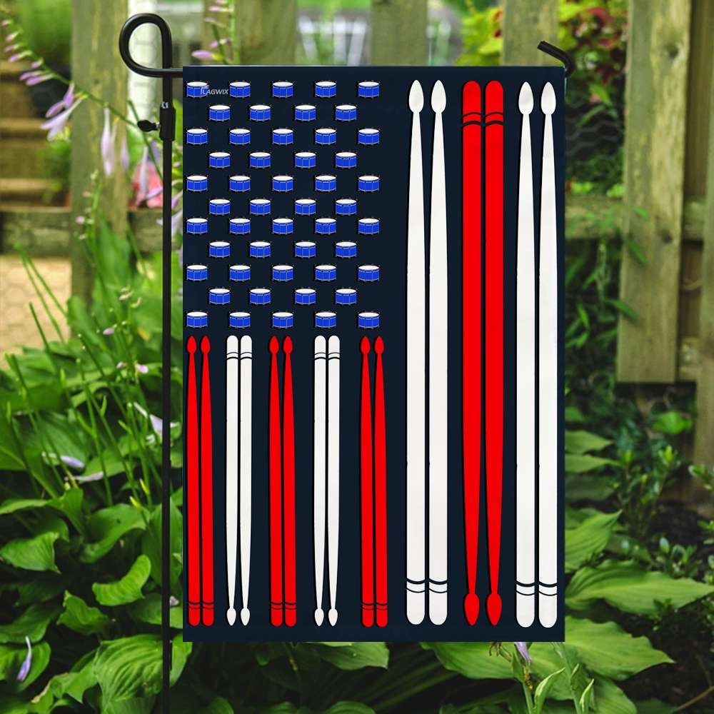 Love Drums Flag Love Drums Flag