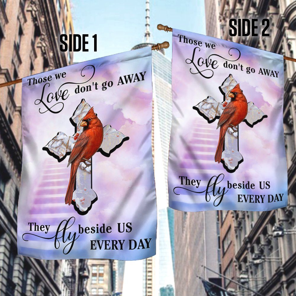 Love In Heaven Cardinal Guardian Angel Flag TRV1706F