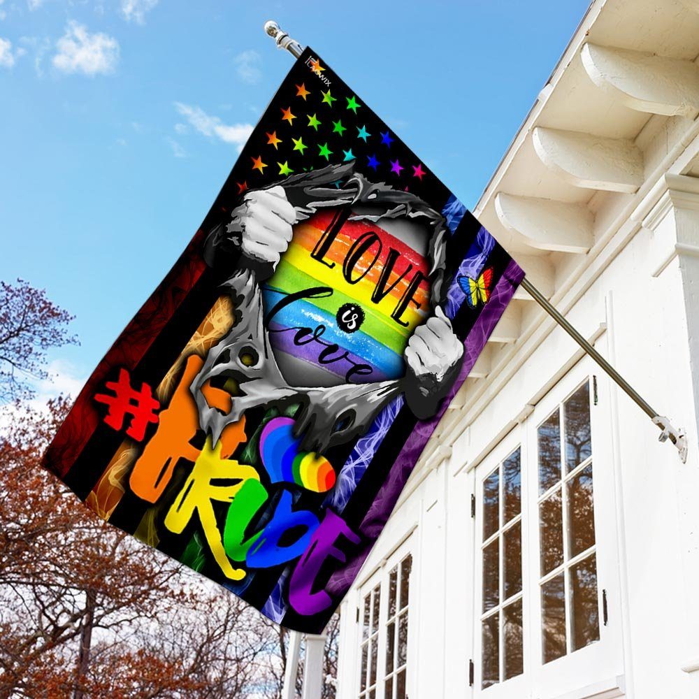 Love Is Love, LGBT Flag