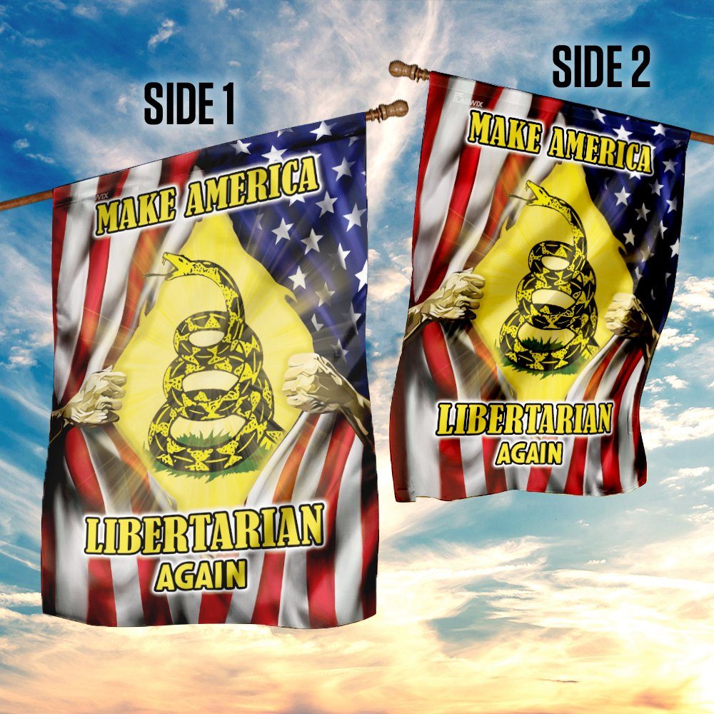 Make America Libertarian Again Flag Make America Libertarian Again Flag