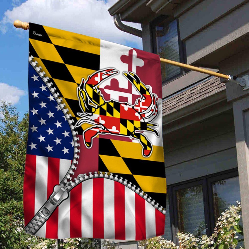 Maryland Flag My Nation My Heritage BNN81Fv3