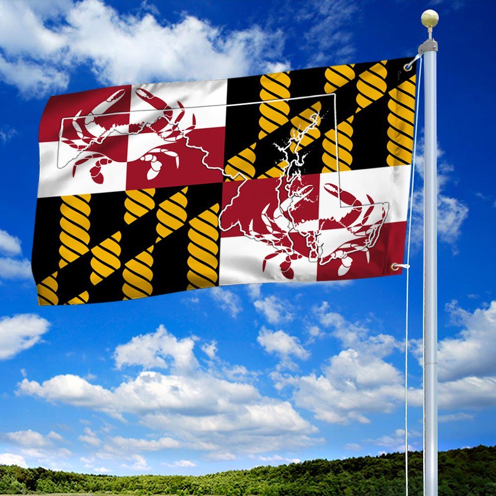 Maryland Grommet Flag Old Line State LNT501GF