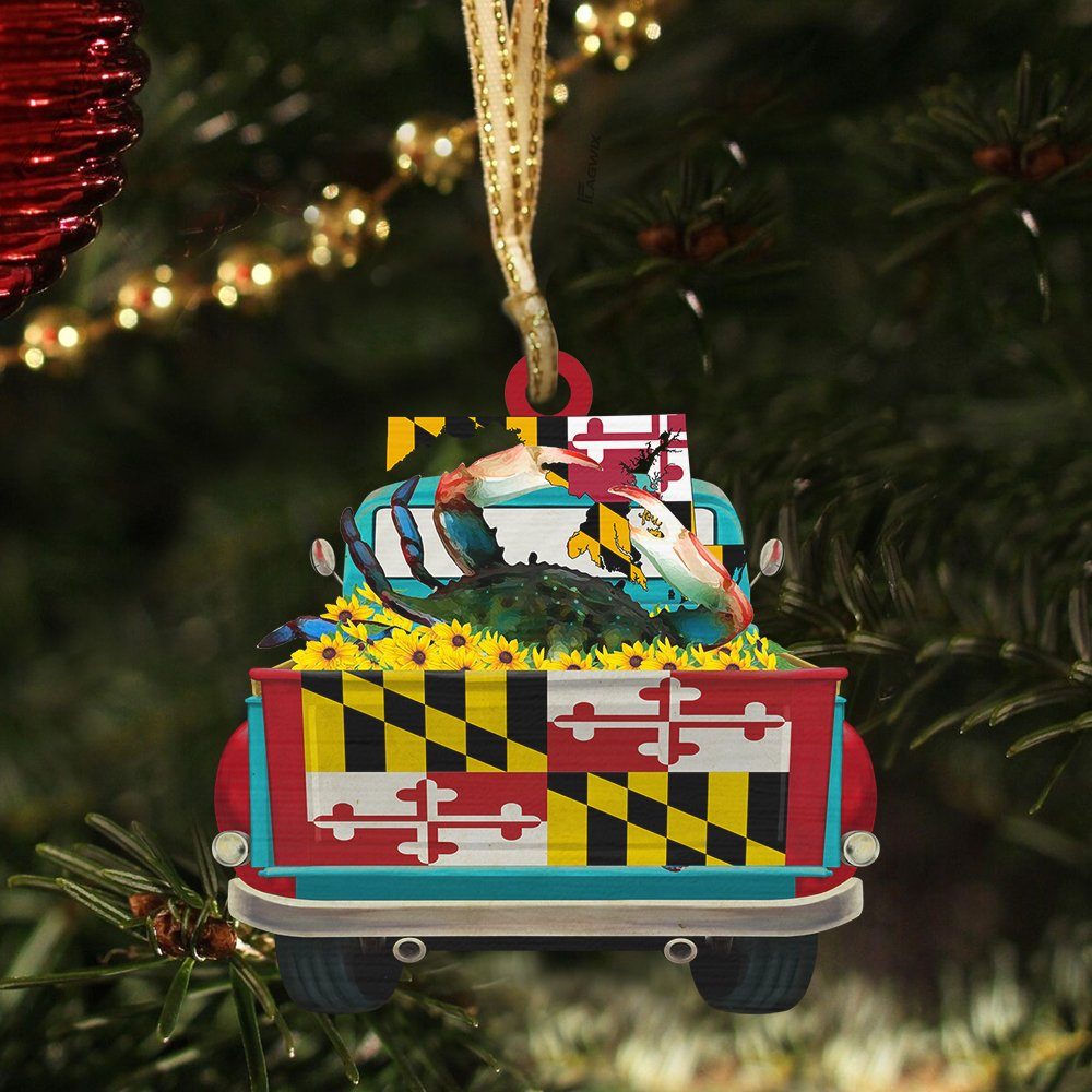 Maryland State Ornament The Old Line State BNN355O