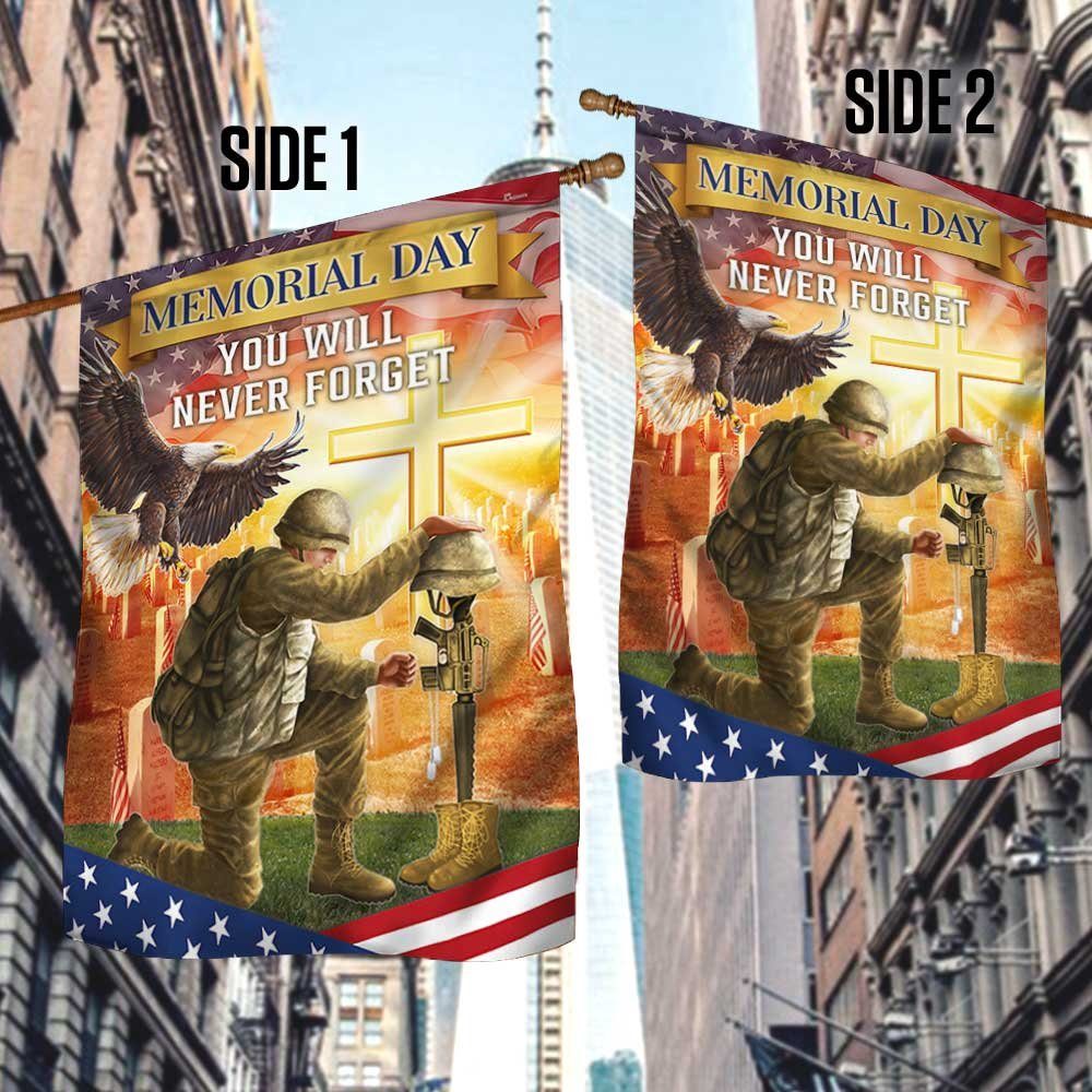 Memorial Day US Flag You Will Never Forget DBD3424F Memorial Day US Flag You Will Never Forget DBD3424F