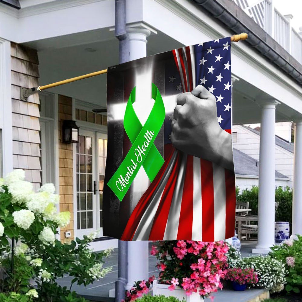 Mental Health Awareness Flag QNN528Fv5