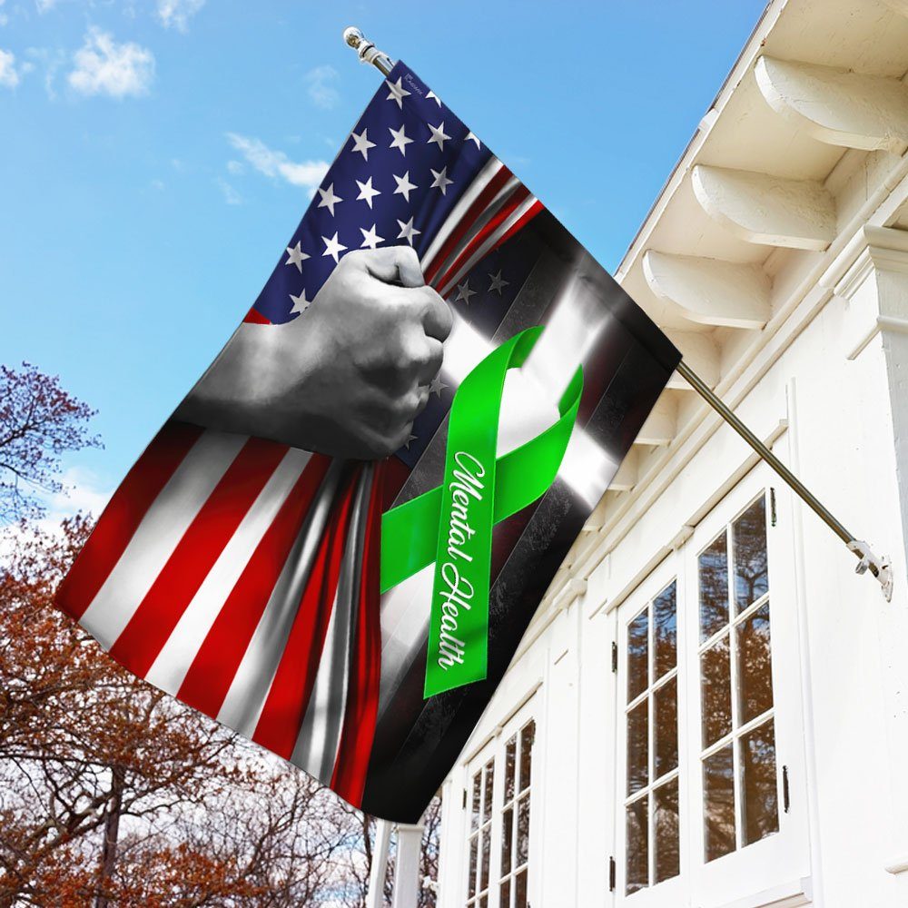 Mental Health Awareness Flag QNN528Fv5