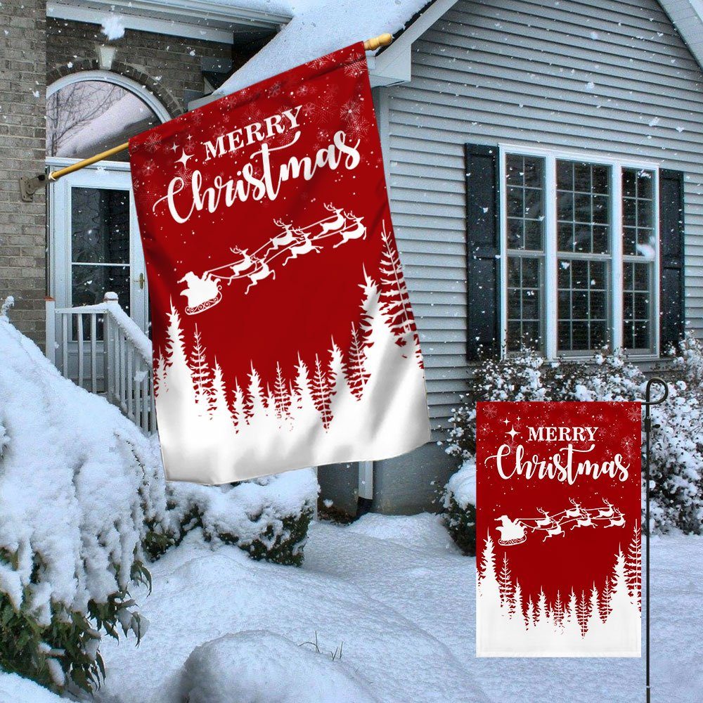 Merry Christmas Flag Santa Claus TQN751F Merry Christmas Flag Santa Claus TQN751F