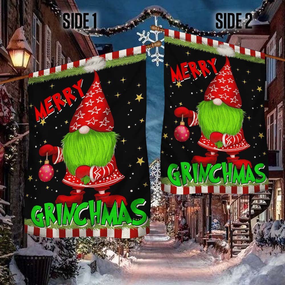 Merry Grinchmas Christmas Flag BNN615F