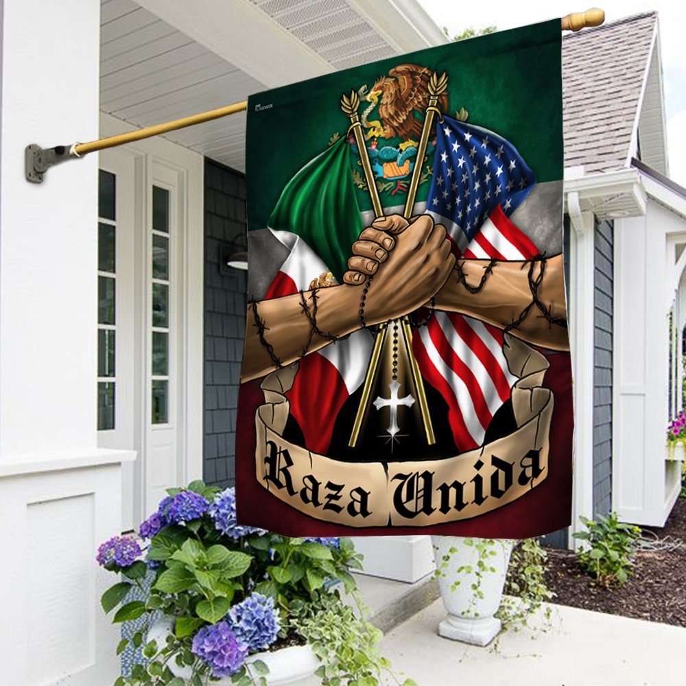 Mexican American Flag THN2179Fv2