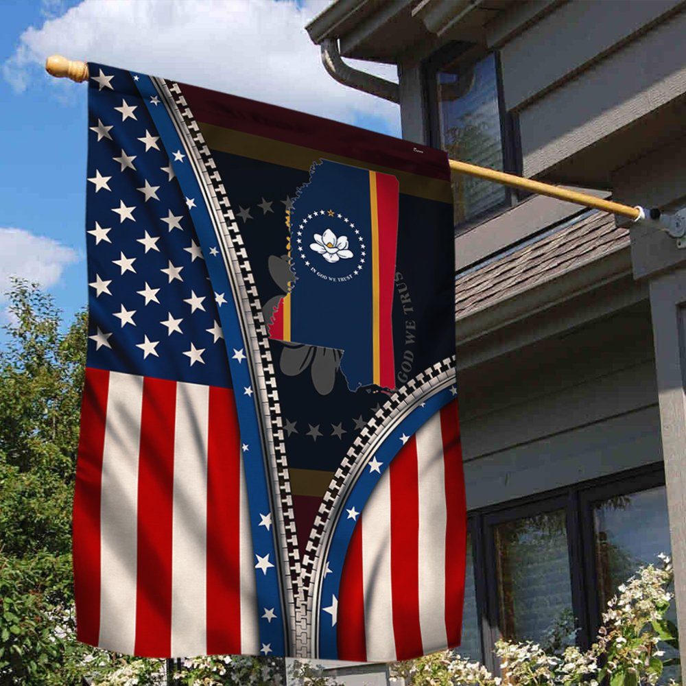 Mississipi Flag State Of Mind ANT218Fv5