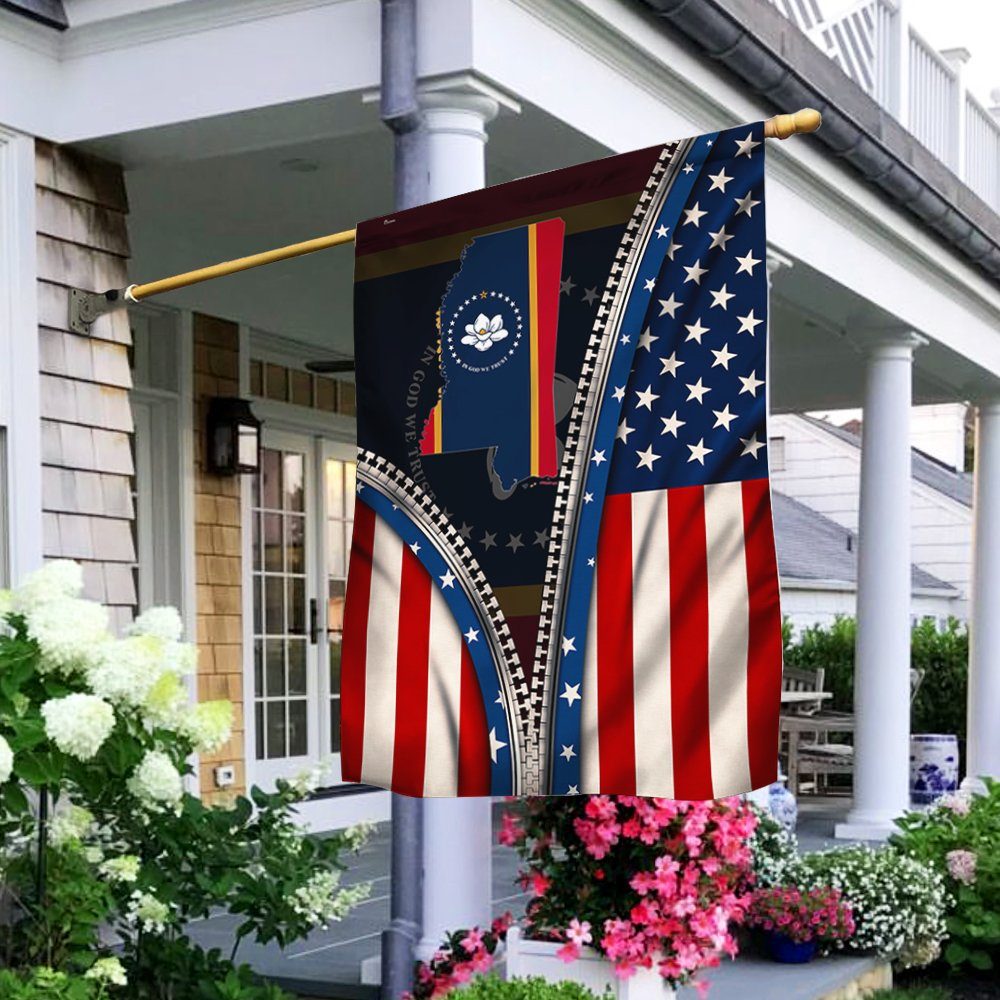 Mississipi Flag State Of Mind ANT218Fv5