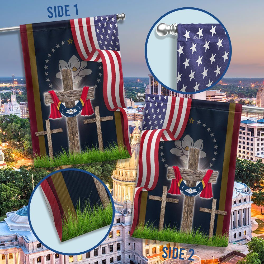 Mississippi Cross Flag MLN1254F