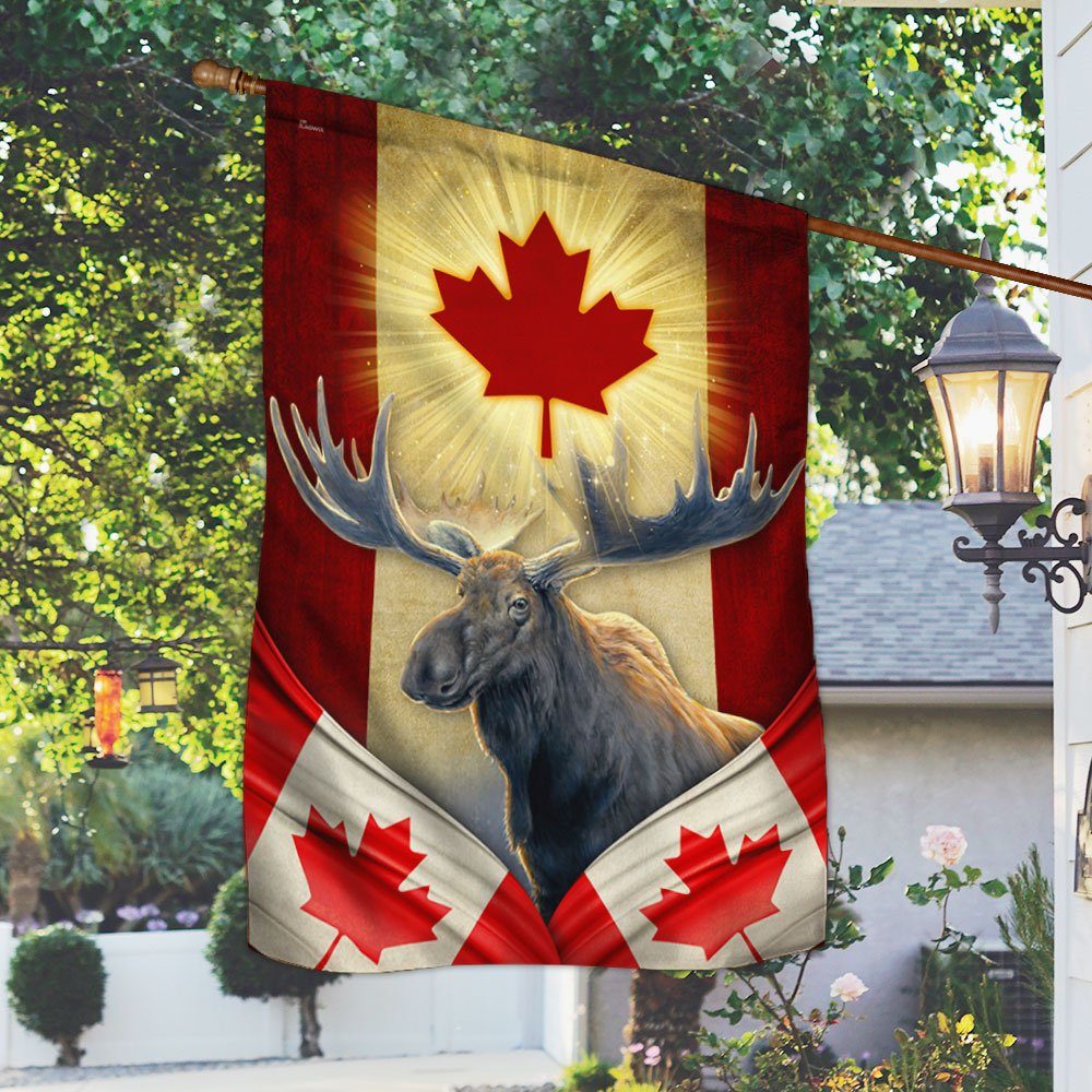 Moose Canada Flag LHA2138F