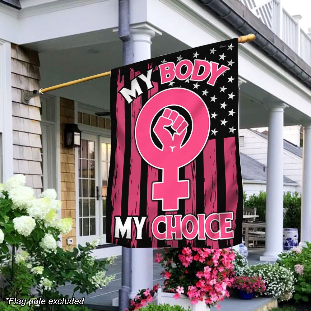 My Body My Choice American Flag QNN571F