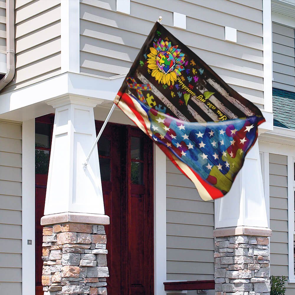 My Sunshine Autism Flag My Sunshine Autism Flag