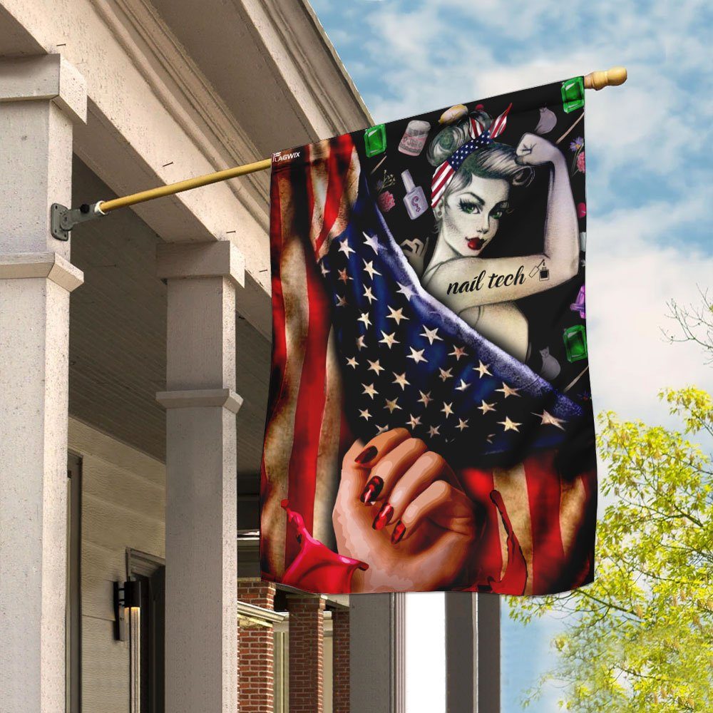Nail Tech Proud Flag