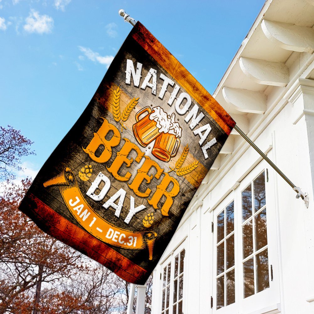 National Beer Day Jan 1 – Dec.31 Flag