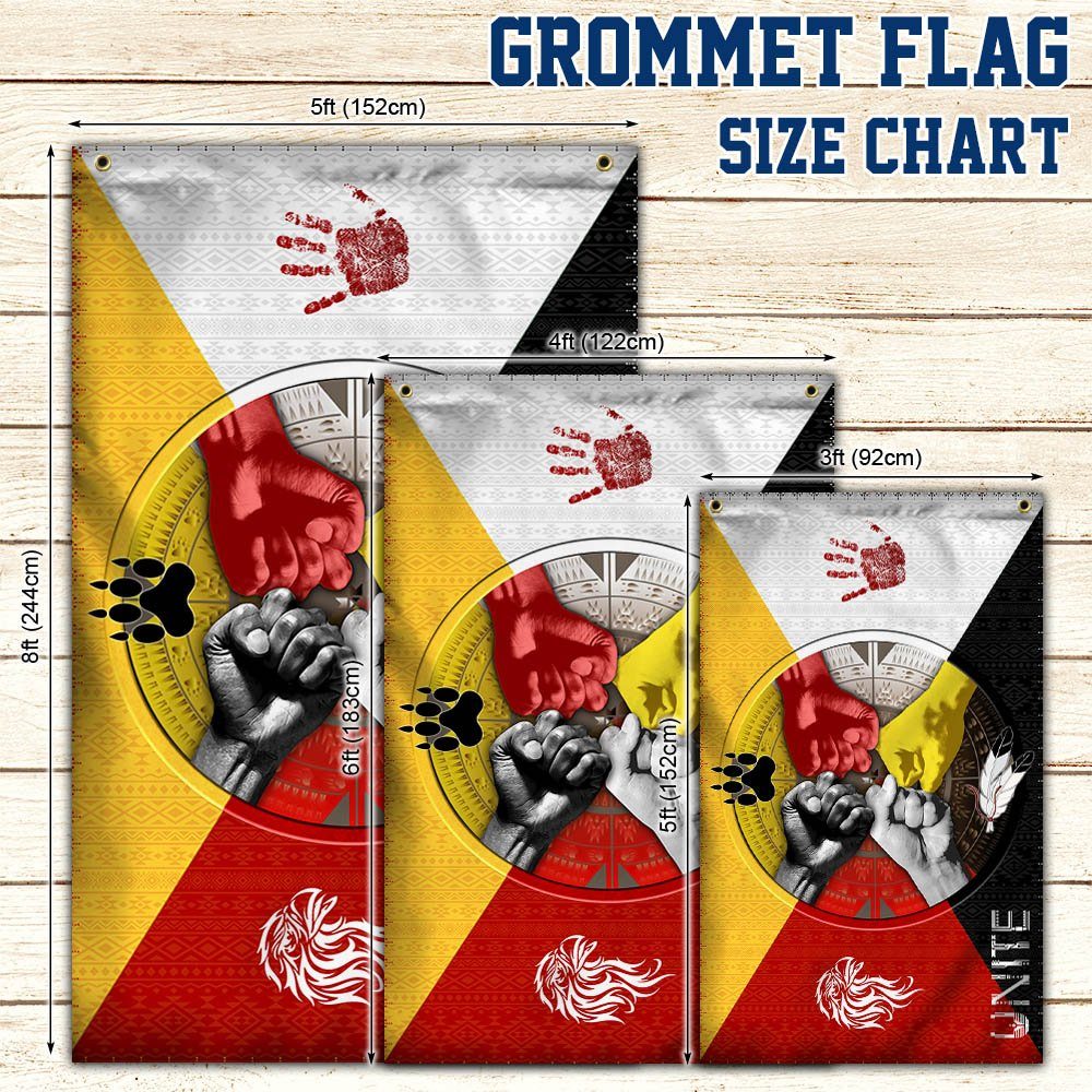 Native American Medicine Wheel Grommet Flag MLH2264GF Native American Medicine Wheel Grommet Flag MLH2264GF