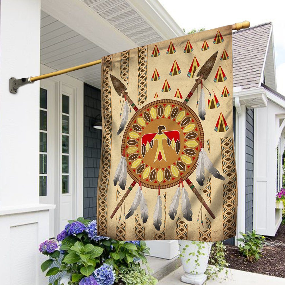 Native American US Flag TRV1747F