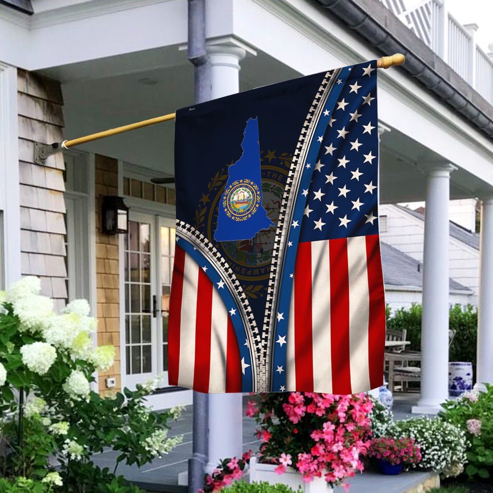 New Hampshire Flag State Of Mind ANT218Fv20