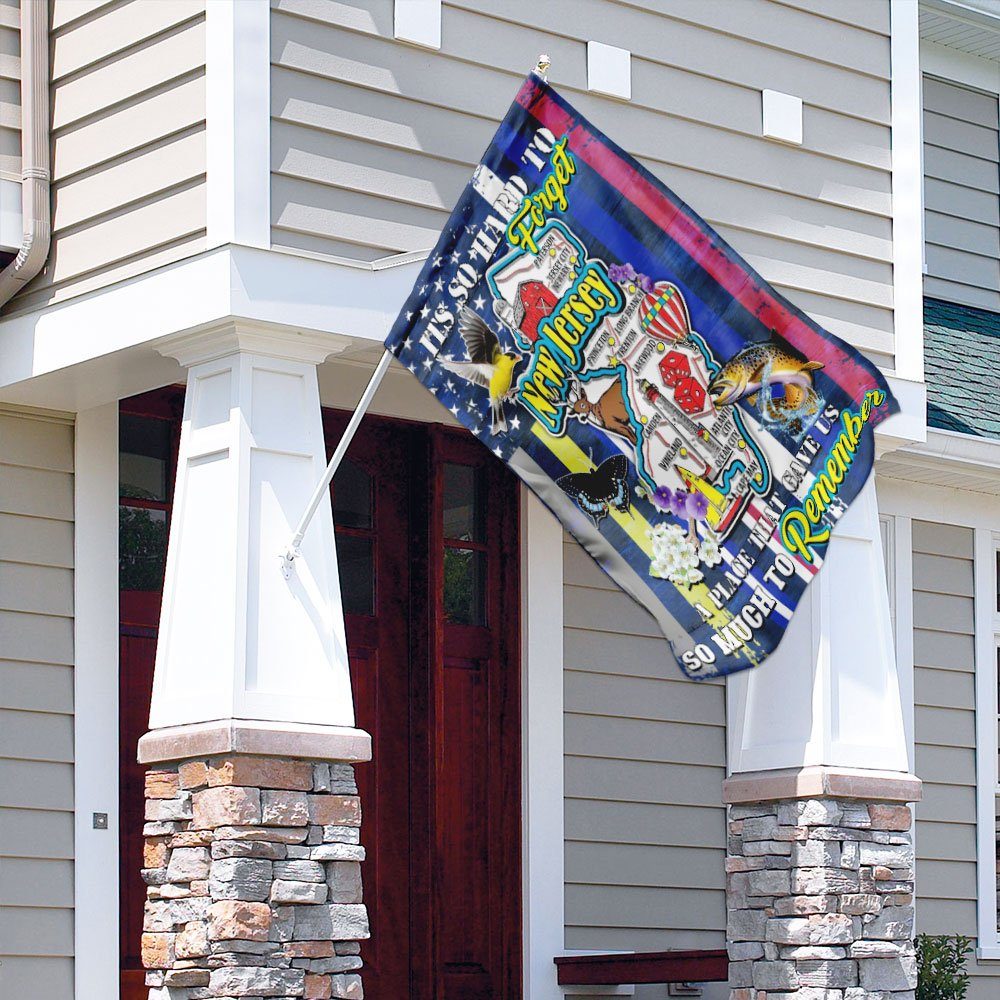 New Jersey – A Place That Gave Us So Much To Remember Flag